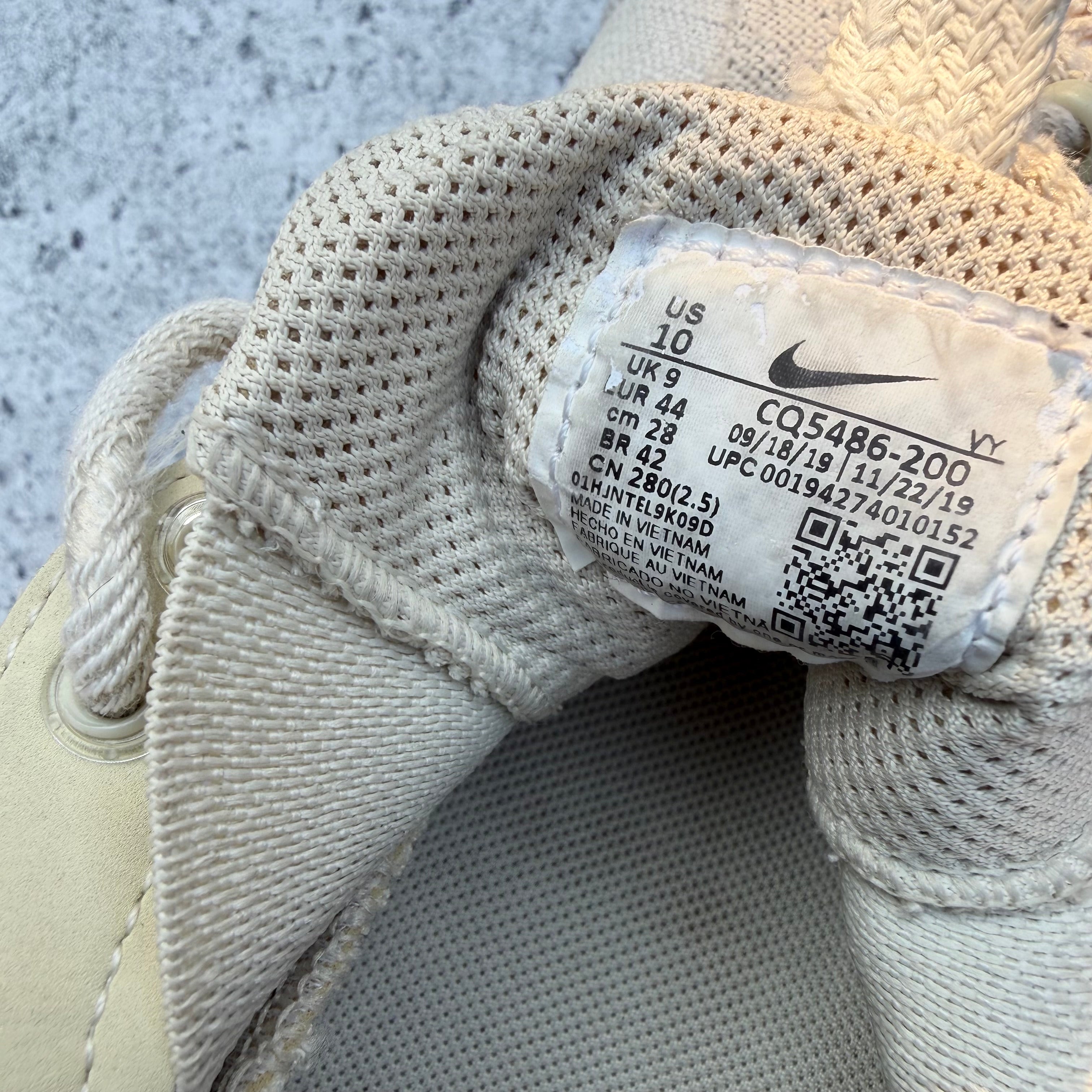 Nike Stüssy x Air Zoom Spiridon Caged 2 Fossil Sneakers [9UK]