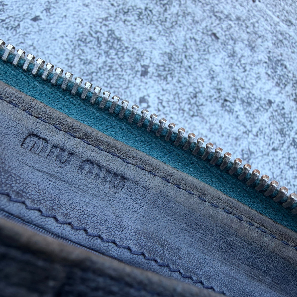 Miu Miu Long Leather Wallet