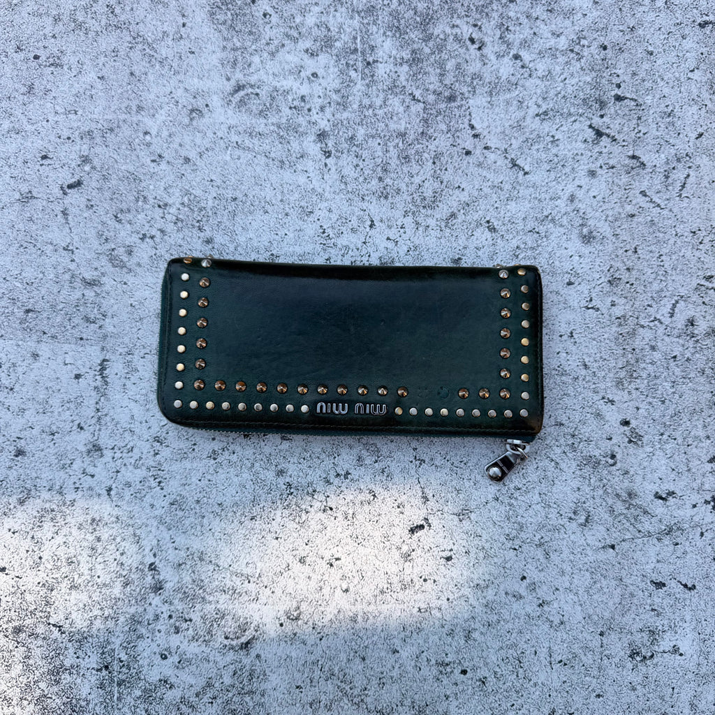 Miu Miu Long Leather Wallet