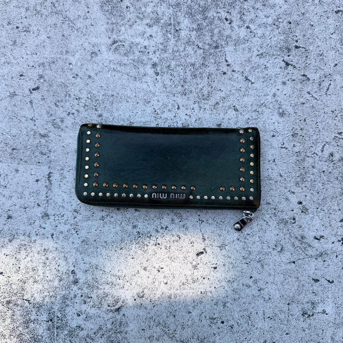 Miu Miu Long Leather Wallet