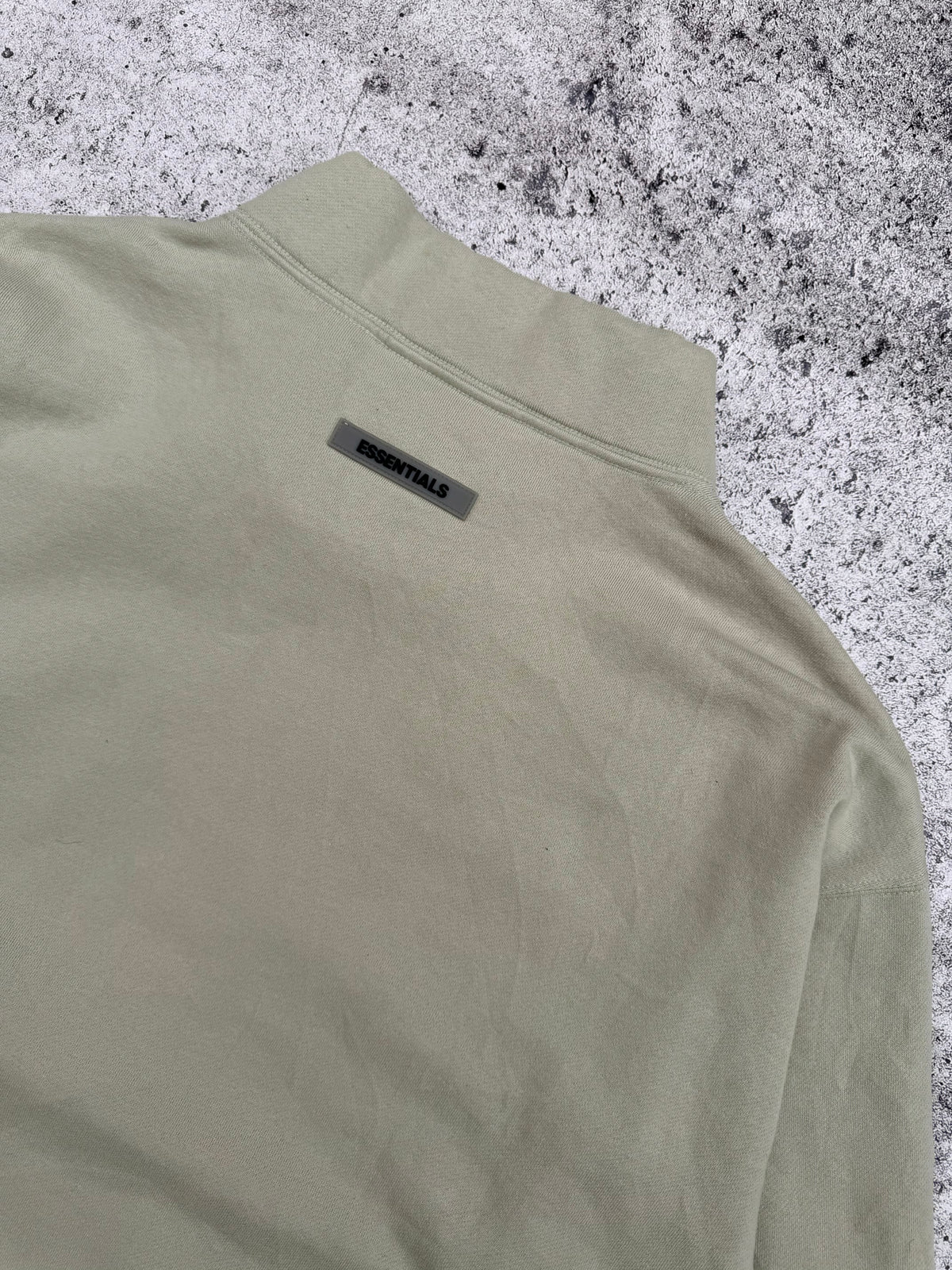 Fear Of God Essentials Men’s Mock Neck Pullover Sweater [Small-Oversize]