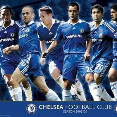 Vintage Adidas 2008-09 Adidas Chelsea F.C. Home Jersey Lampard 8 [Medium]