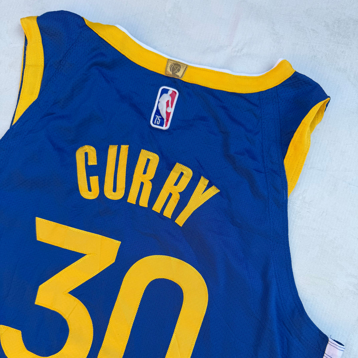 Nike NBA 75th Anniversary Golden State Warriors Men’s Jersey [Medium]