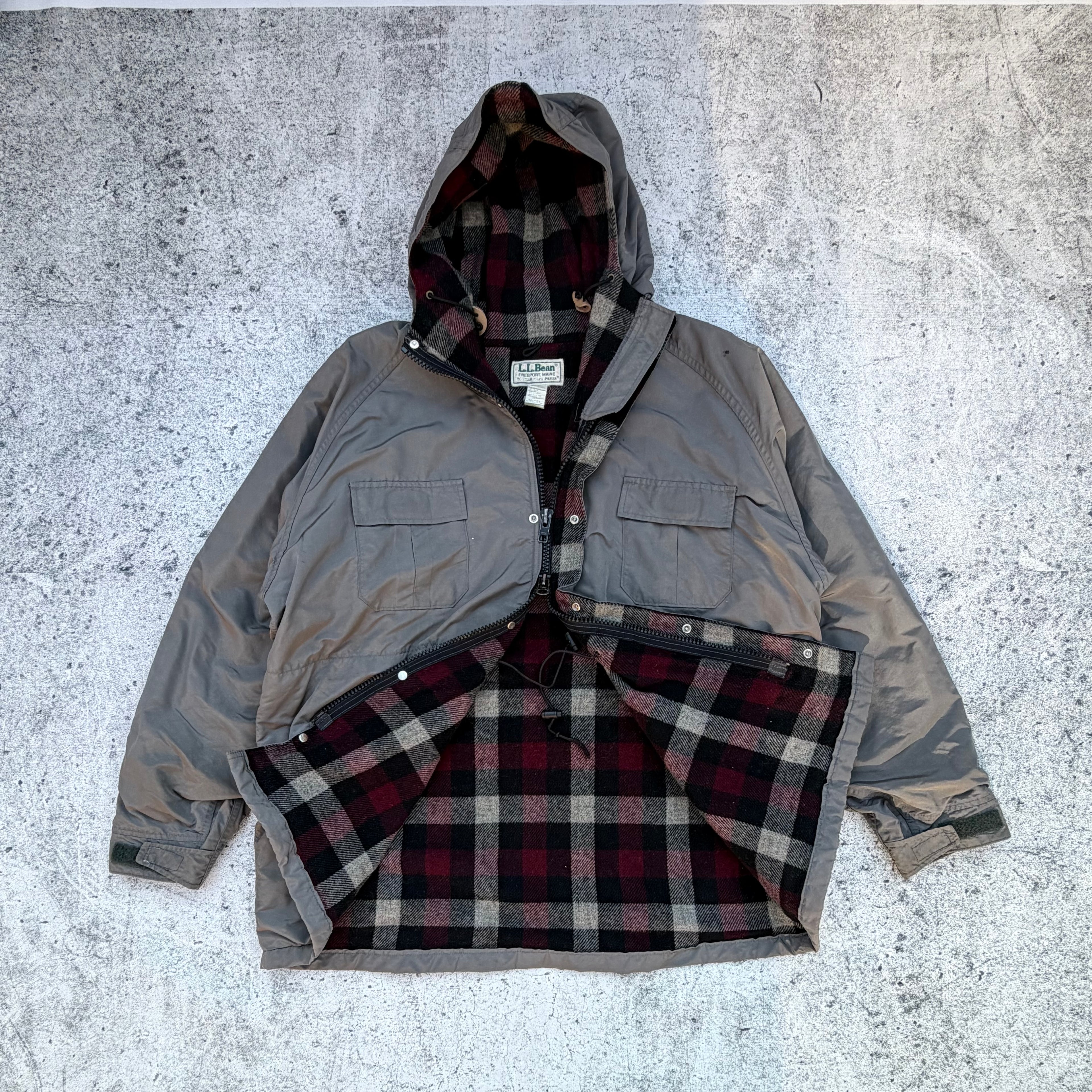 L.L.Bean Baxter Vintage 1980s State Men's Parka Jacket [XXL]