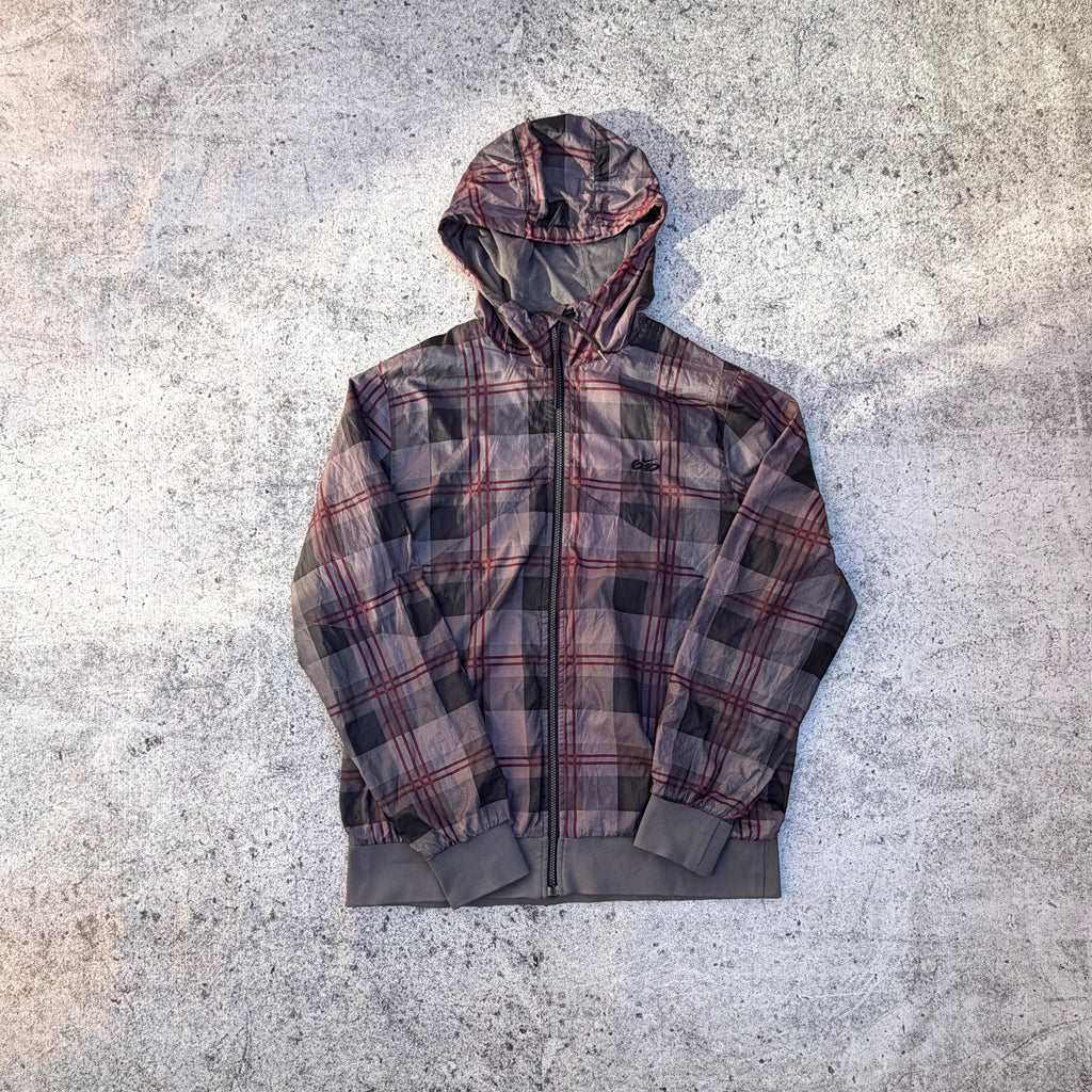 Nike 6.0 Plaid Vintage Windbreaker Jacket