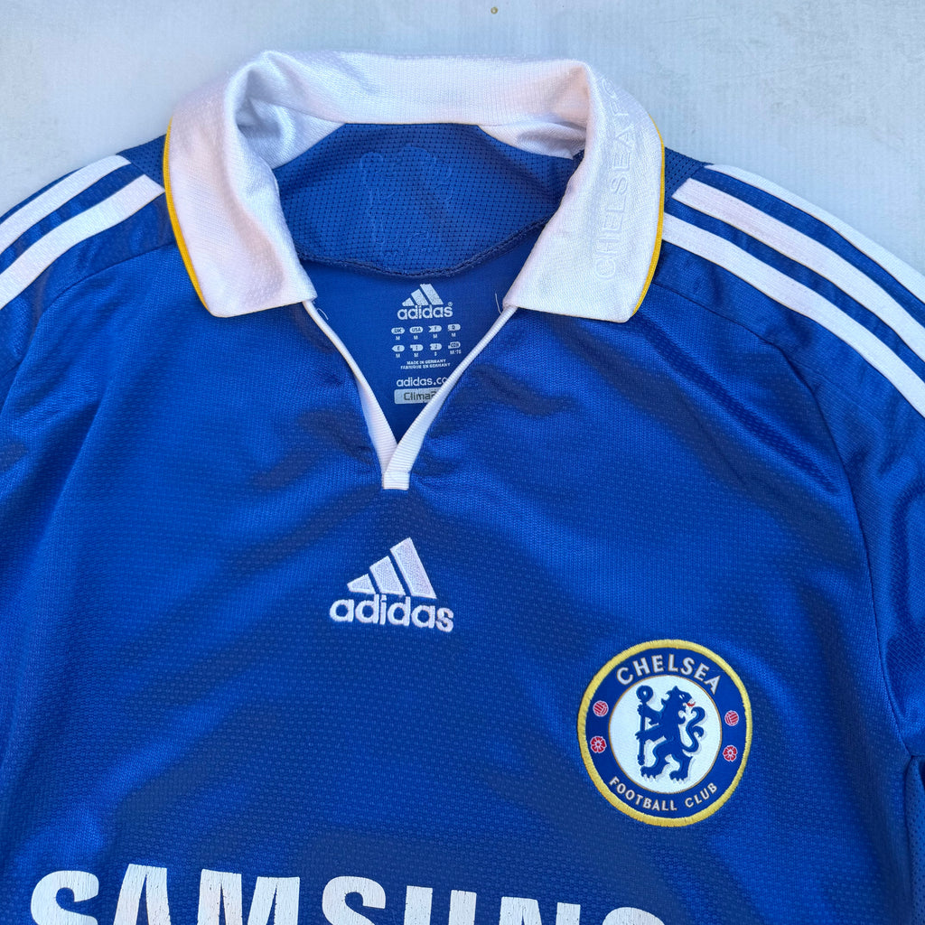 Vintage Adidas 2008-09 Adidas Chelsea F.C. Home Jersey Lampard 8 [Medium]