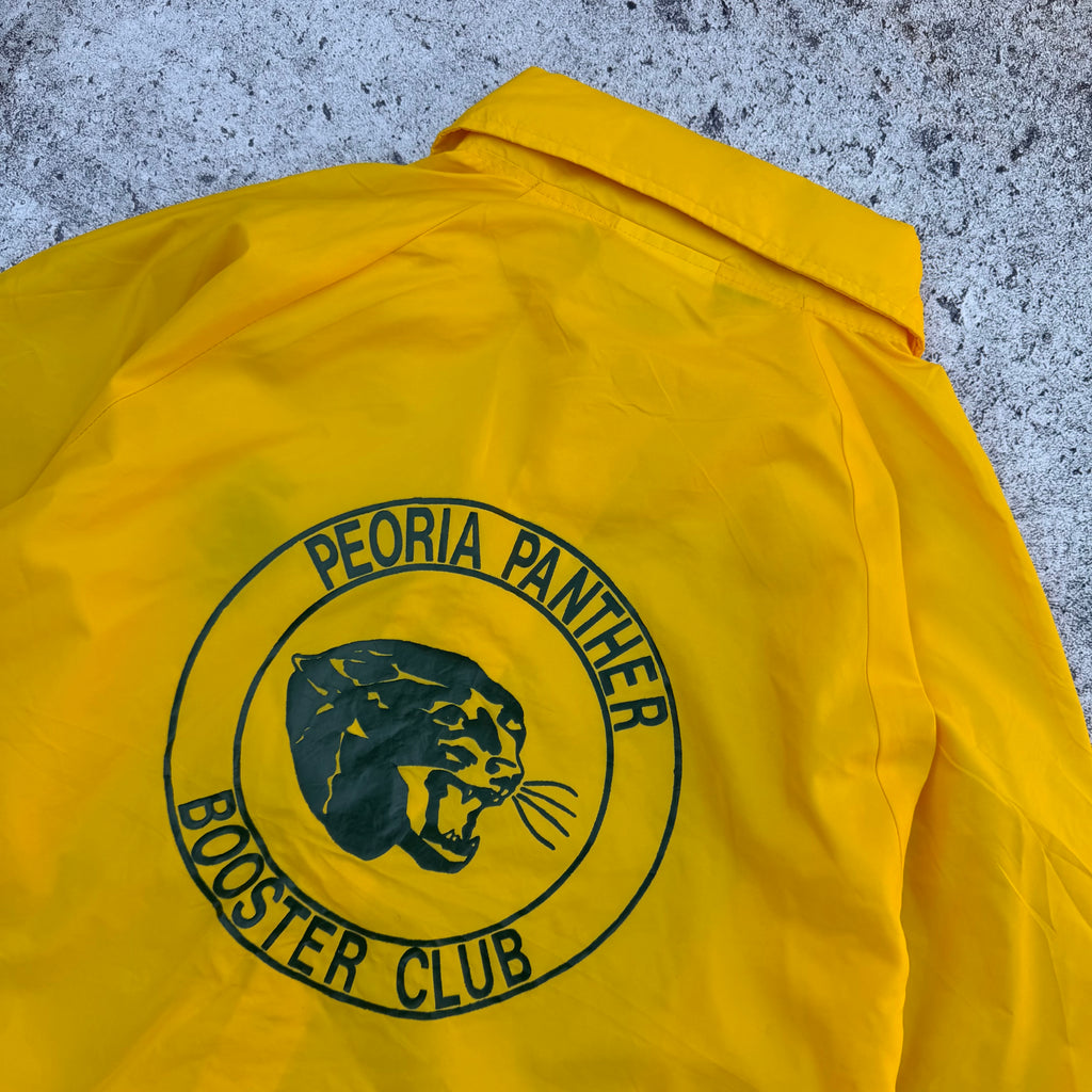 Vintage Peoria Panther Booster Club Men’s Lightweight Windbreaker Jacket