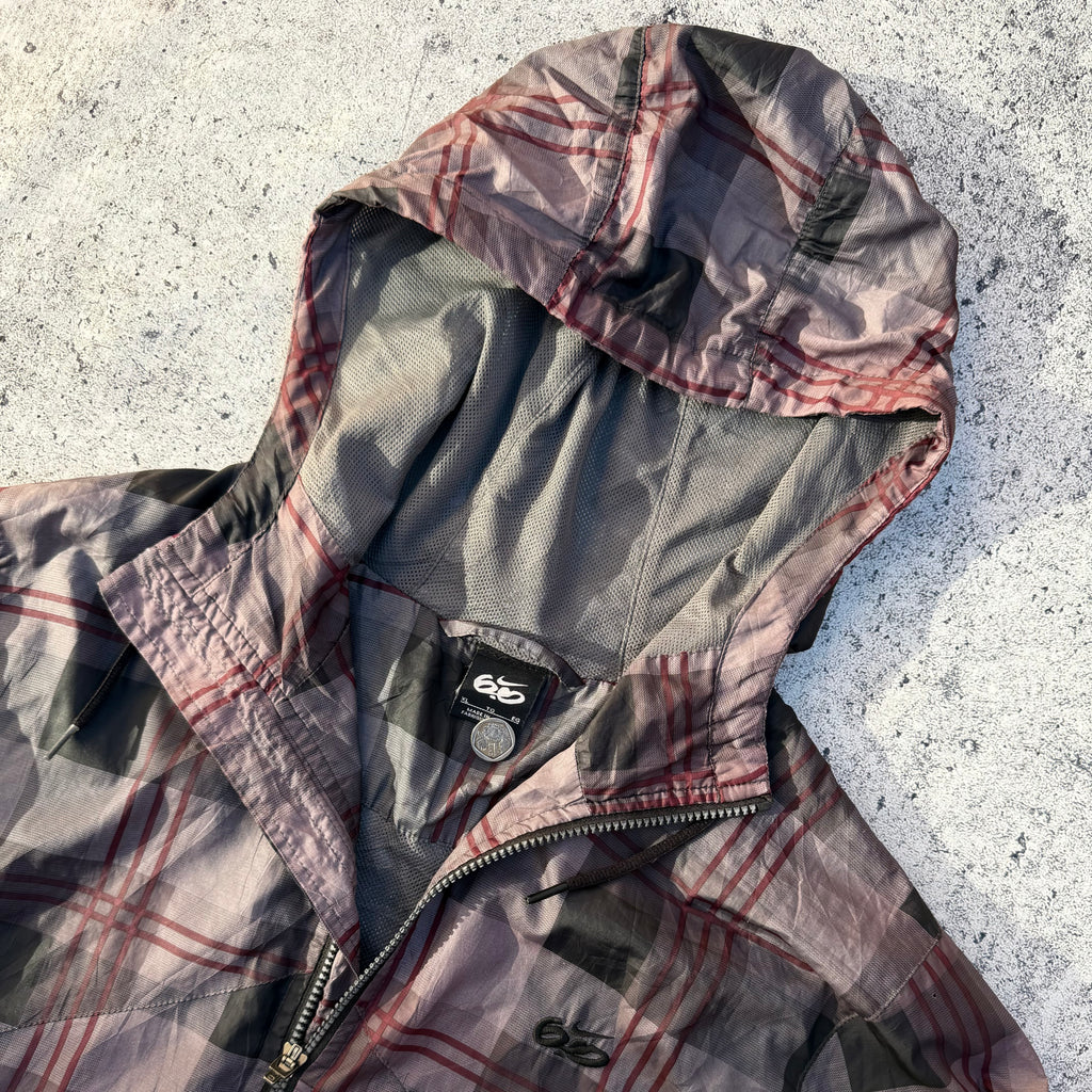 Nike 6.0 Plaid Vintage Windbreaker Jacket