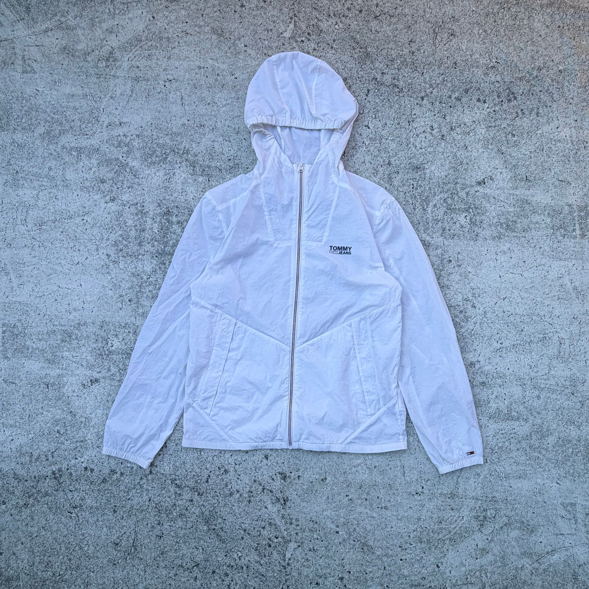 Tommy Hilfiger Lightweight Zip-Up Windbreaker Jacket [Large]