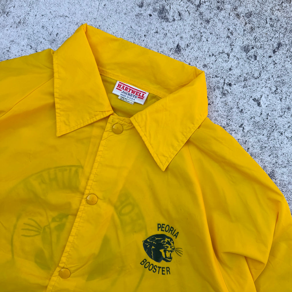 Vintage Peoria Panther Booster Club Men’s Lightweight Windbreaker Jacket
