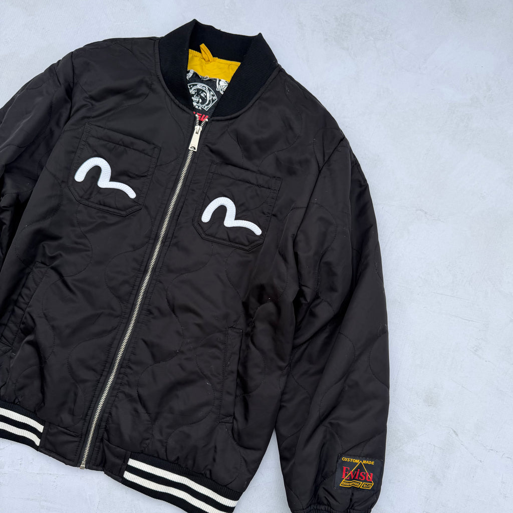 Evisu Men’s Bomber Jacket [Large]