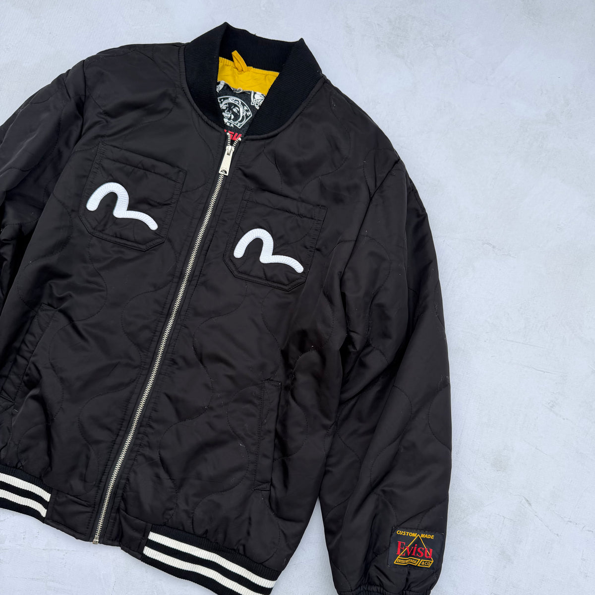 Evisu Men’s Bomber Jacket [Large]