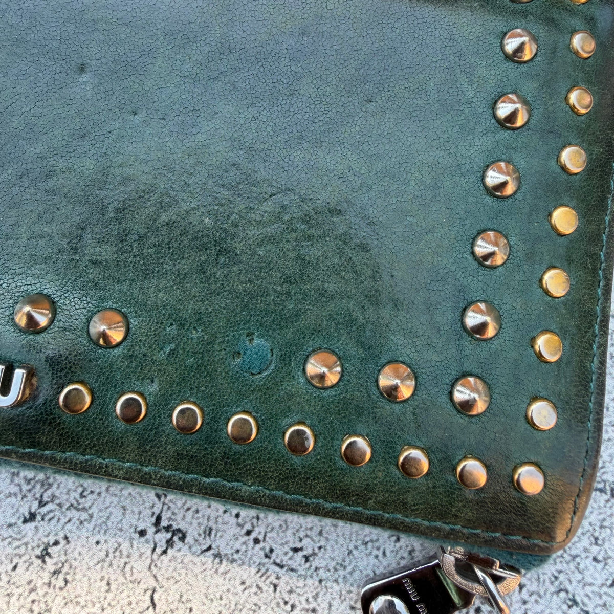 Miu Miu Long Leather Wallet