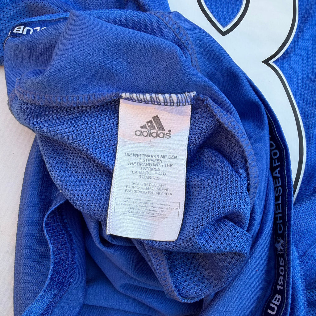 Vintage Adidas 2008-09 Adidas Chelsea F.C. Home Jersey Lampard 8 [Medium]