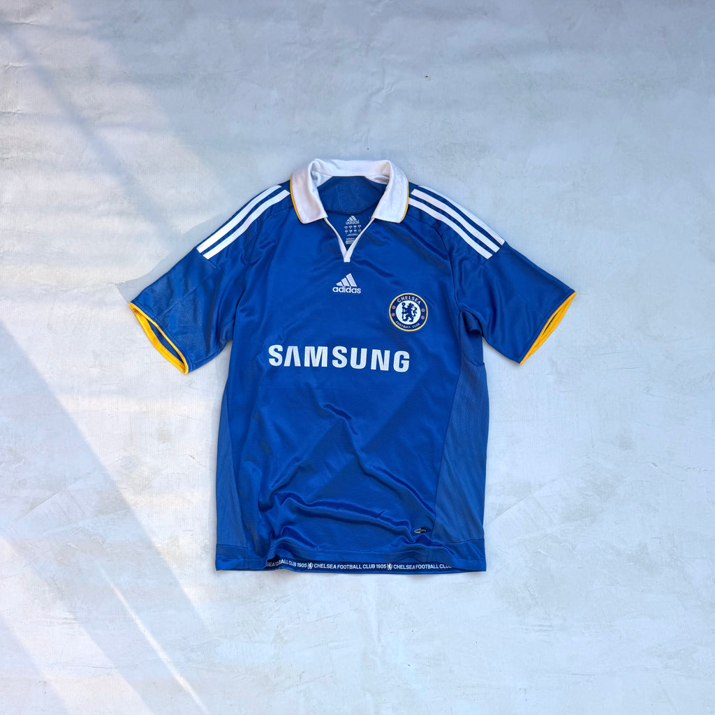 Vintage Adidas 2008-09 Adidas Chelsea F.C. Home Jersey Lampard 8 [Medium]