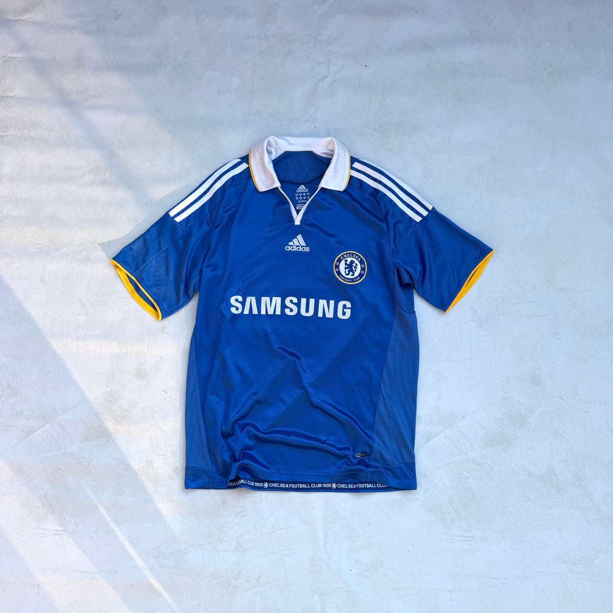 Vintage Adidas 2008-09 Adidas Chelsea F.C. Home Jersey Lampard 8 [Medium]