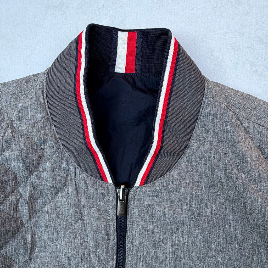 Tommy Hilfiger Men’s Reversible Quilted Bomber Jacket [XXL]