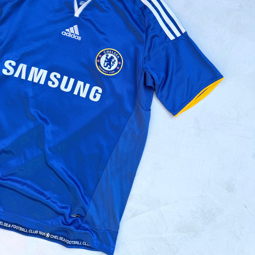 Vintage Adidas 2008-09 Adidas Chelsea F.C. Home Jersey Lampard 8 [Medium]