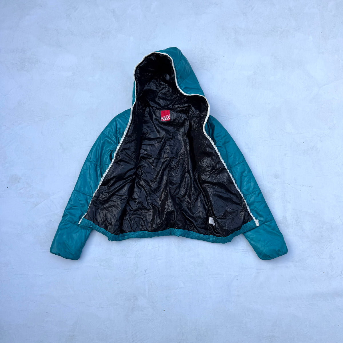 Evisu Full Zipper Men’s Puffer Jacket [Small]