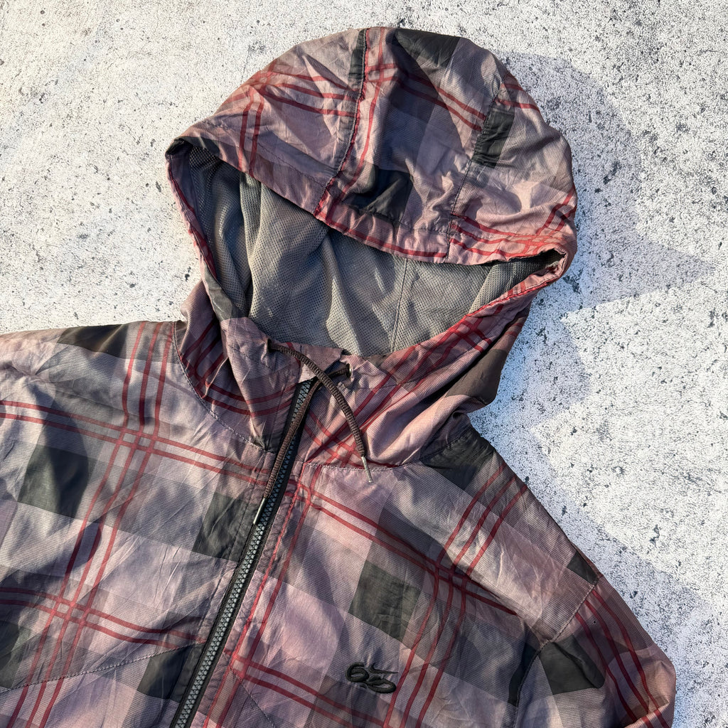 Nike 6.0 Plaid Vintage Windbreaker Jacket
