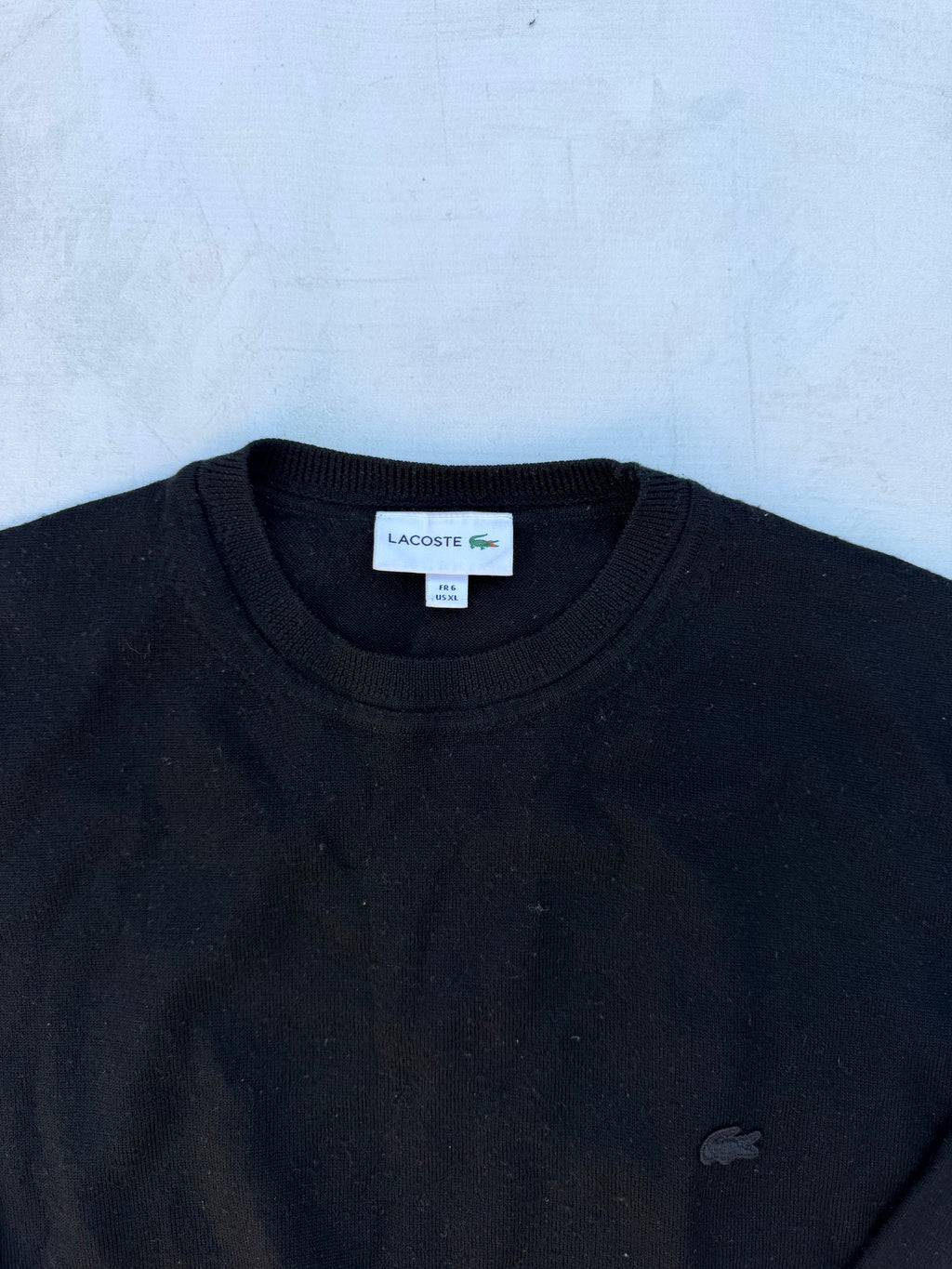 Lacoste Wool Crew Neck Sweater - Japan [Large]