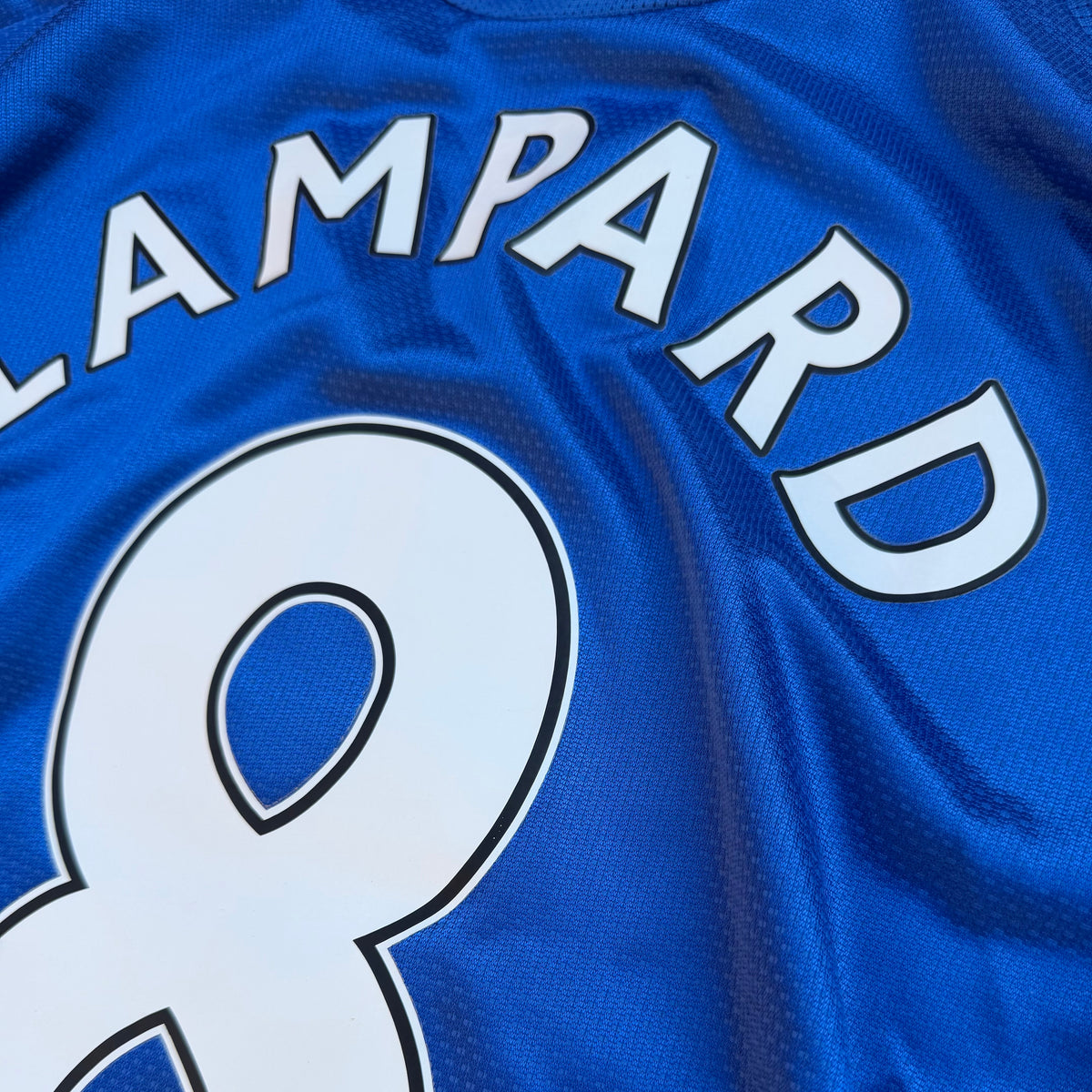 Vintage Adidas 2008-09 Adidas Chelsea F.C. Home Jersey Lampard 8 [Medium]