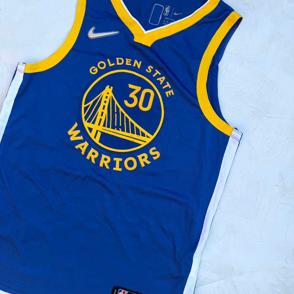 Nike NBA 75th Anniversary Golden State Warriors Men’s Jersey [Medium]
