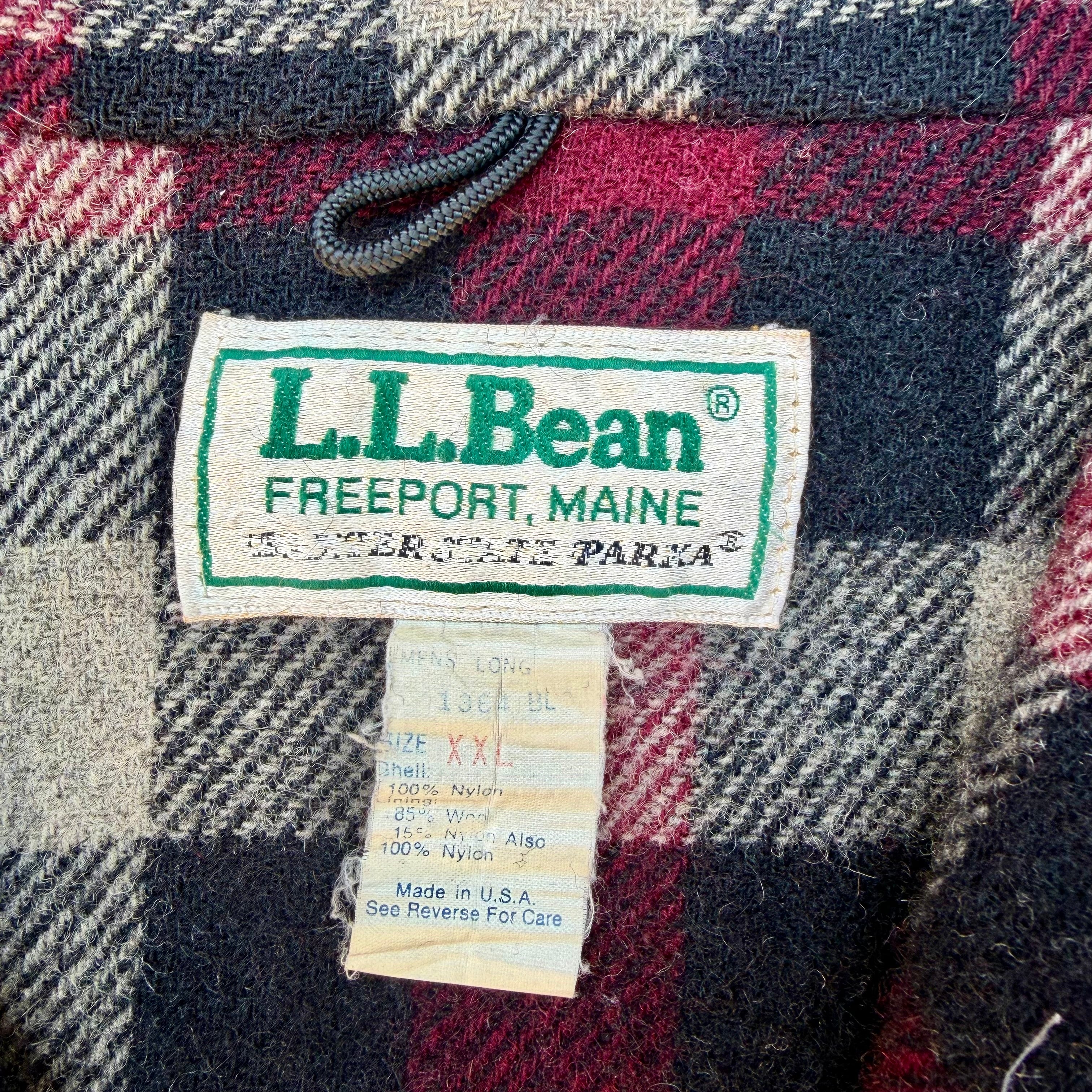 L.L.Bean Baxter Vintage 1980s State Men's Parka Jacket [XXL]