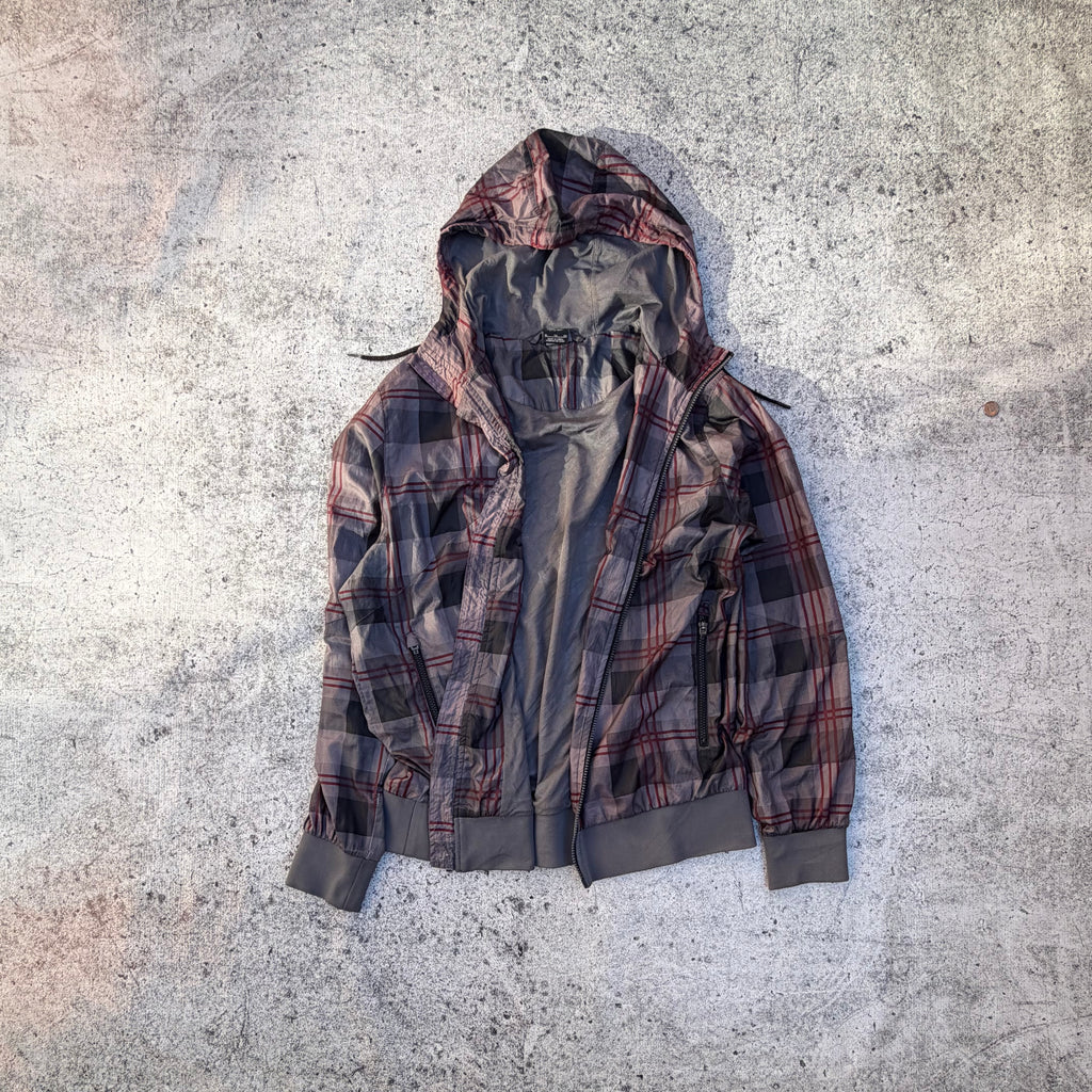 Nike 6.0 Plaid Vintage Windbreaker Jacket