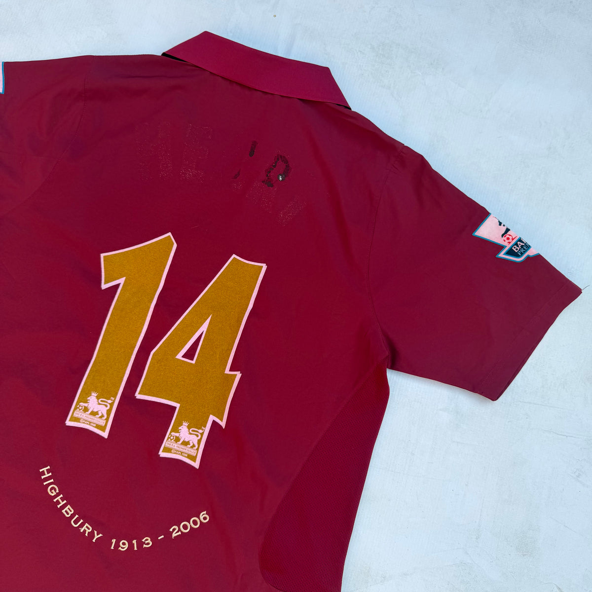 Vintage Nike Arsenal 2005-06 Highbury Home Jersey [Large]