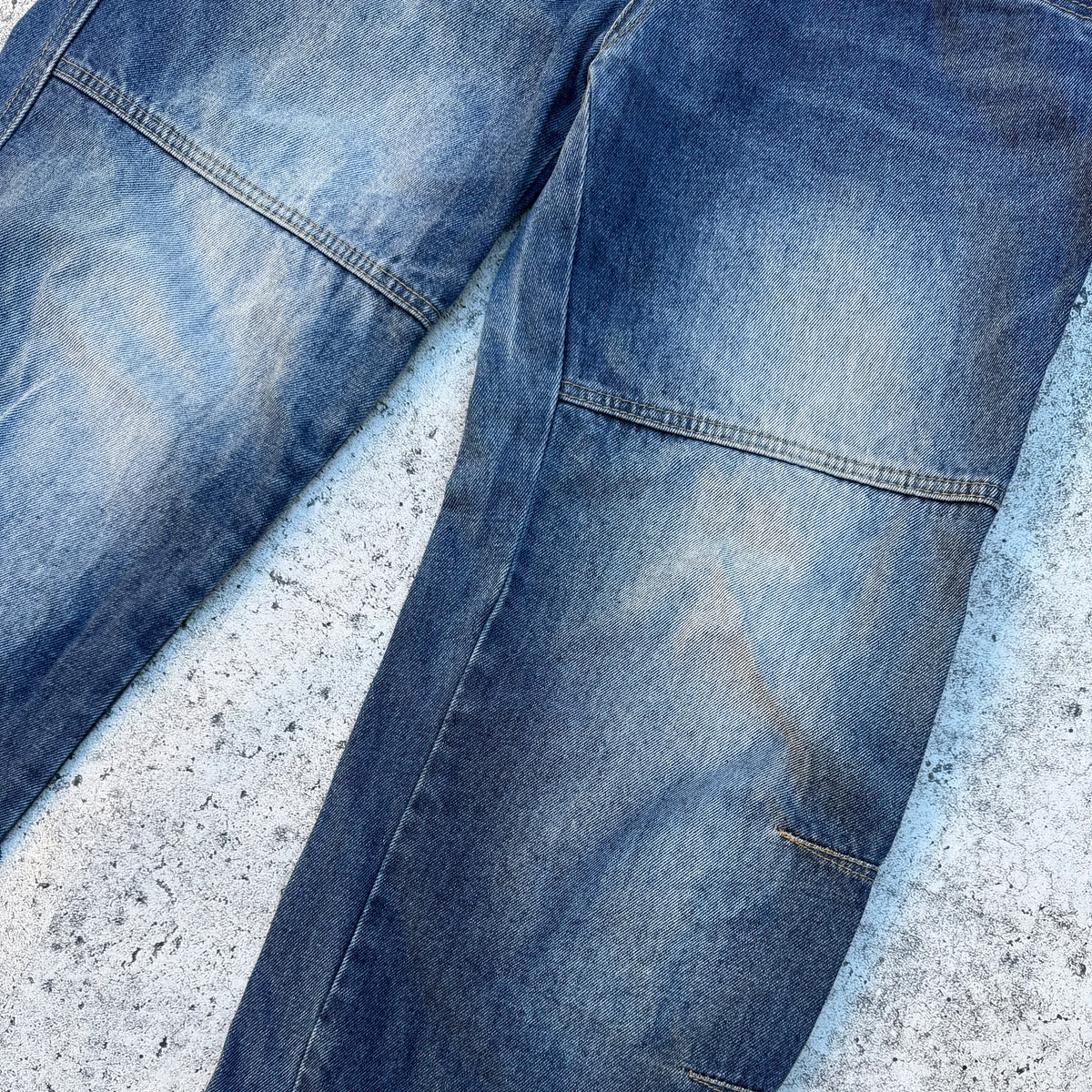 Vintage FOX Racing Men’s Baggy Double Knee Denim Jeans [Waist 31]
