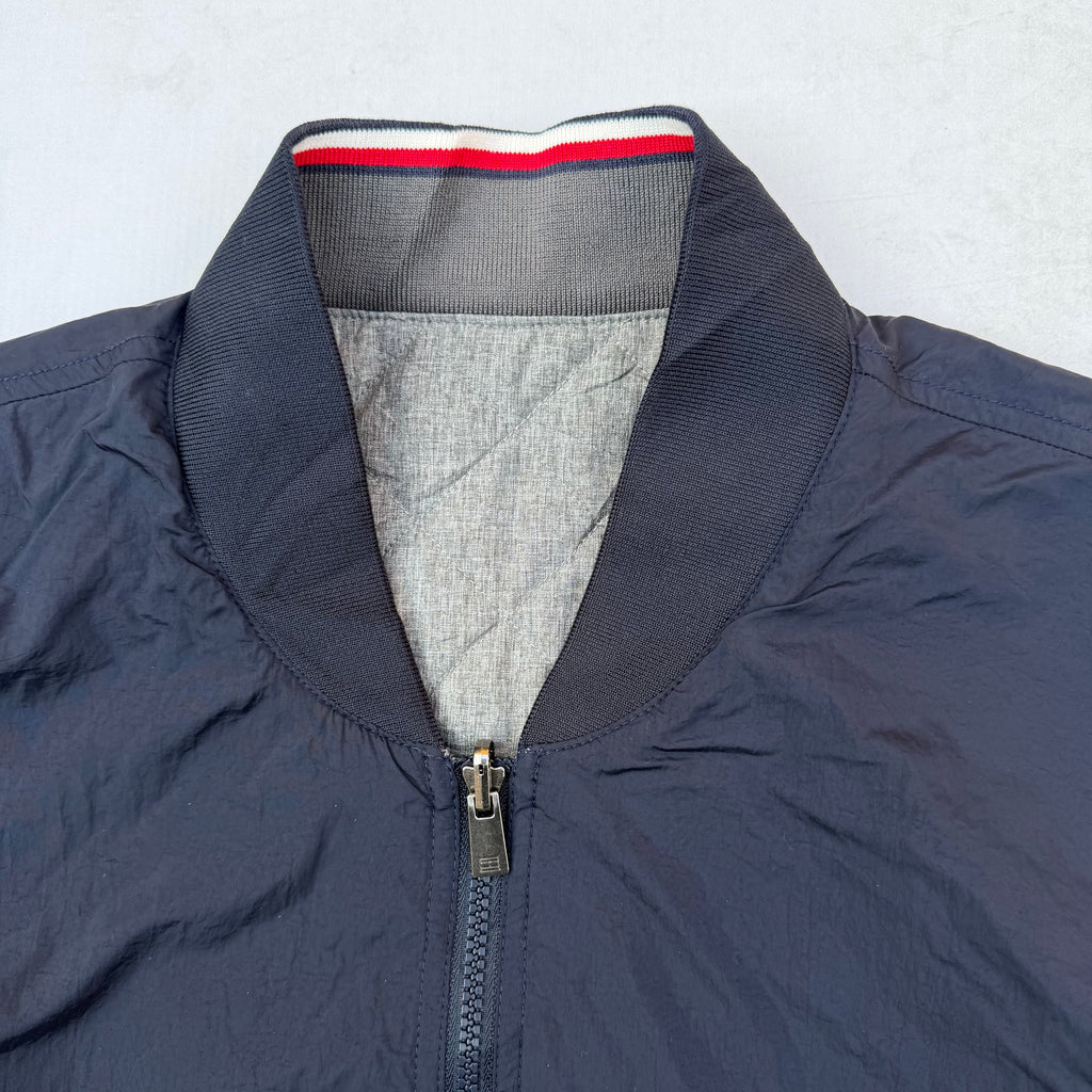 Tommy Hilfiger Men’s Reversible Quilted Bomber Jacket [XXL]