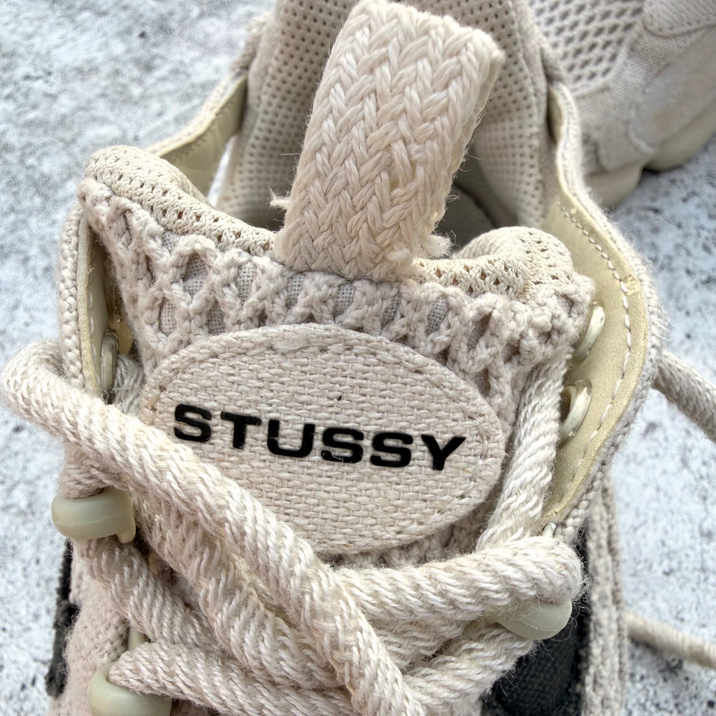 Nike Stüssy x Air Zoom Spiridon Caged 2 Fossil Sneakers [9UK]