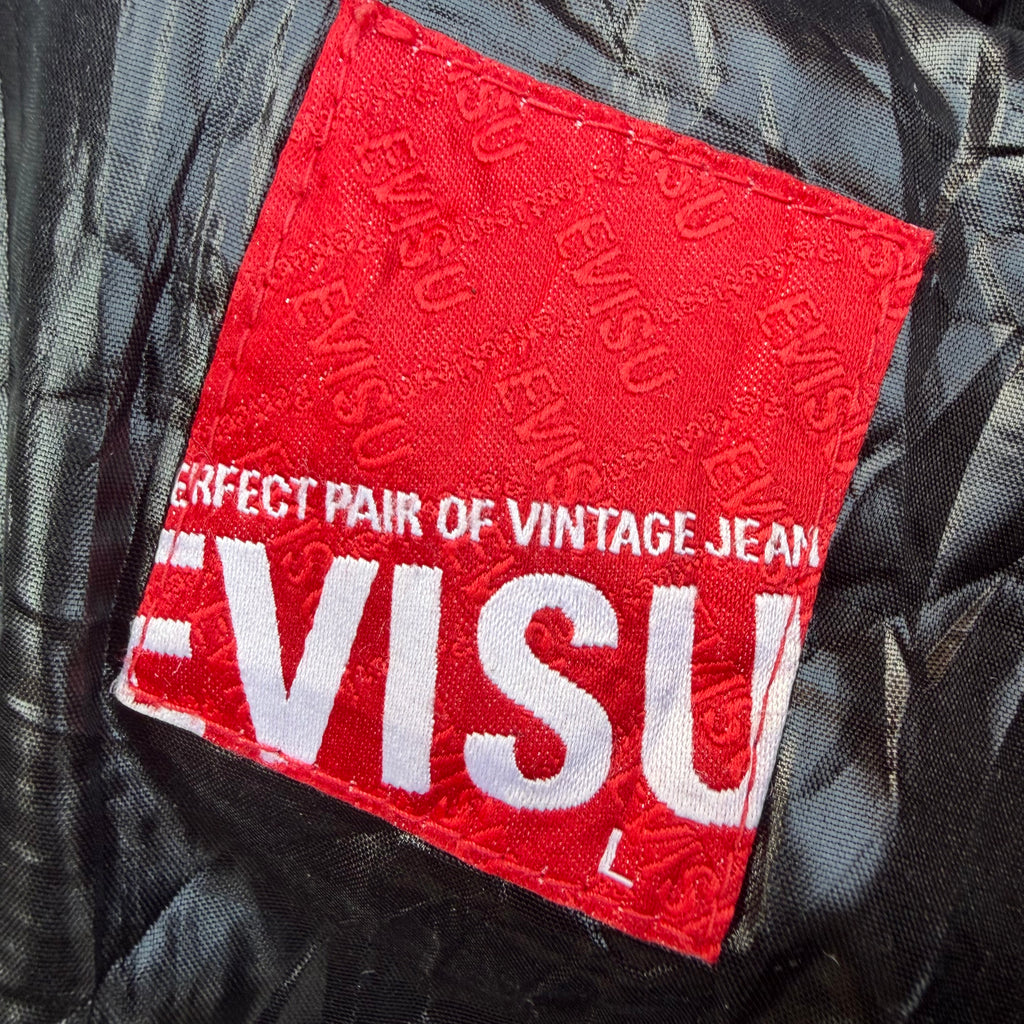 Evisu Full Zipper Men’s Puffer Jacket [Small]