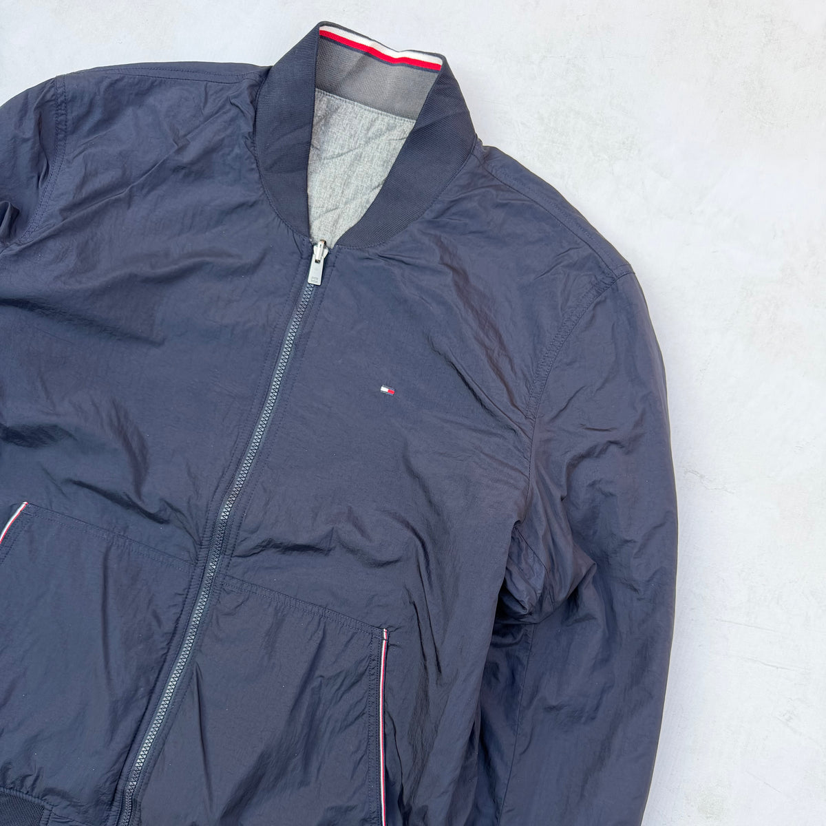 Tommy Hilfiger Men’s Reversible Quilted Bomber Jacket [XXL]