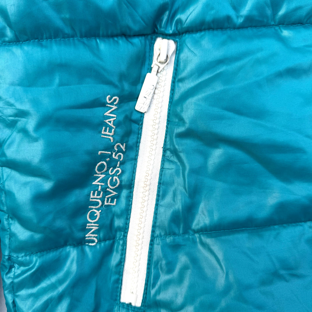 Evisu Full Zipper Men’s Puffer Jacket [Small]