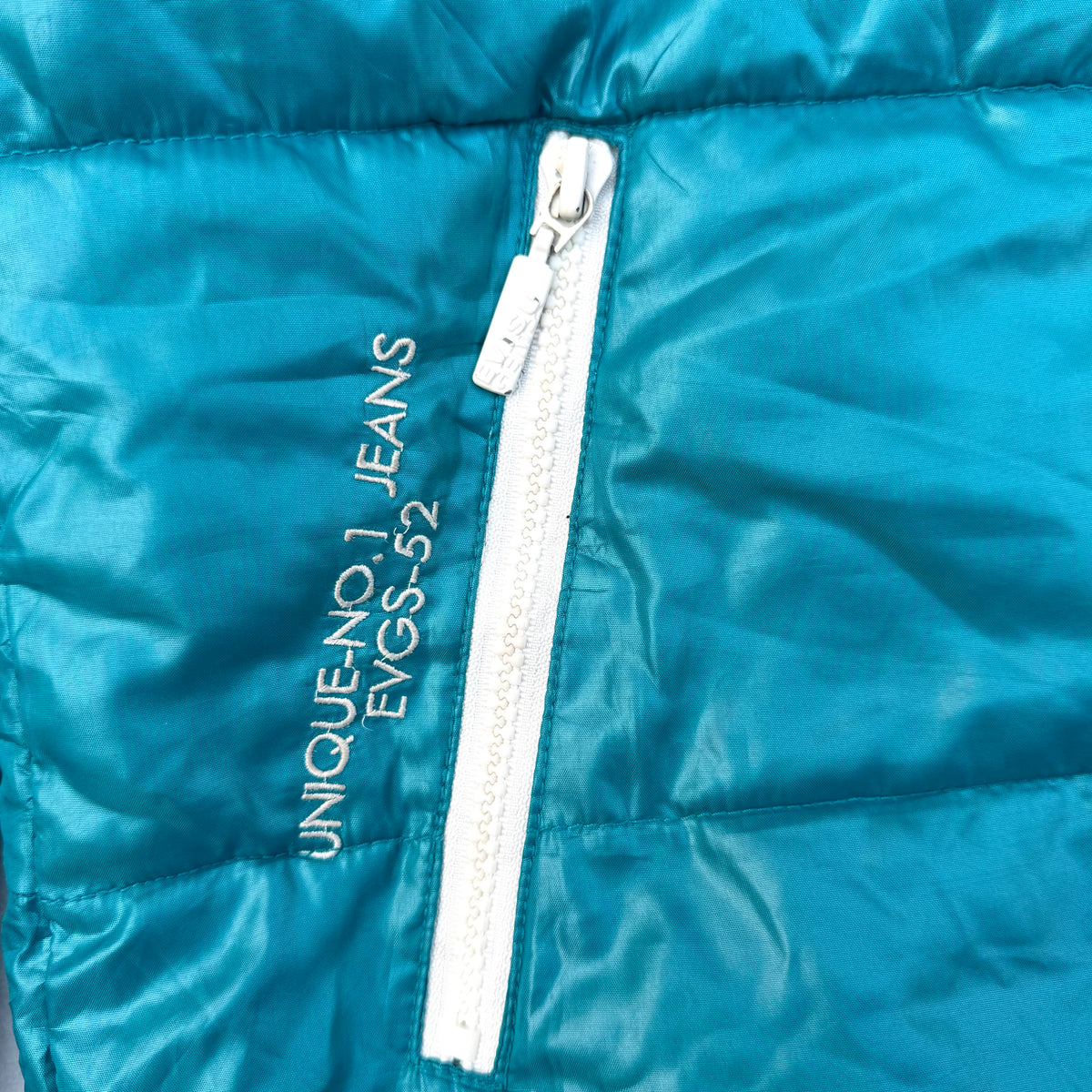 Evisu Full Zipper Men’s Puffer Jacket [Small]