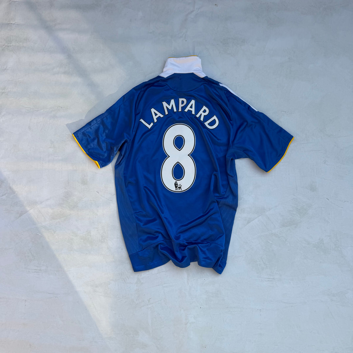 Vintage Adidas 2008-09 Adidas Chelsea F.C. Home Jersey Lampard 8 [Medium]