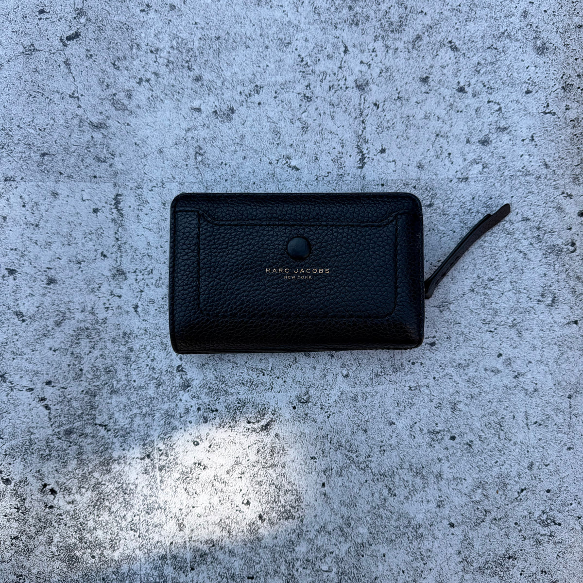 Marc Jacobs New York Black Leather Wallet