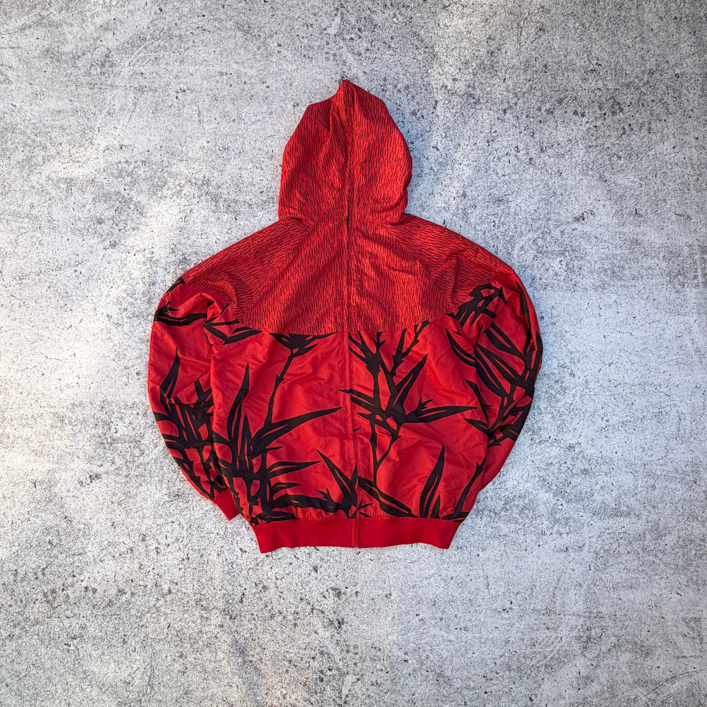 Nike Athletic Japanese Print Men’s Vintage Windbreaker Jacket [Small]