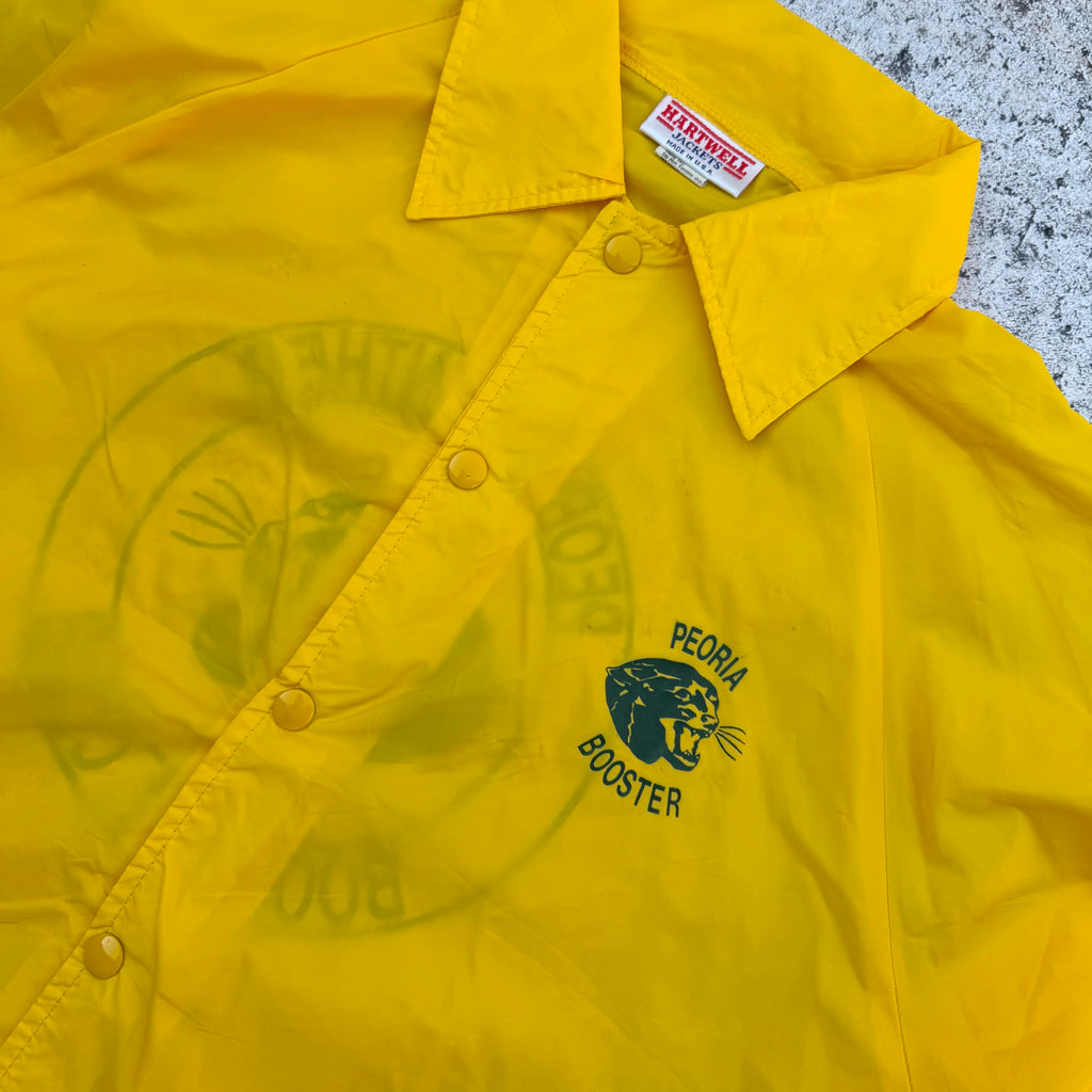 Vintage Peoria Panther Booster Club Men’s Lightweight Windbreaker Jacket