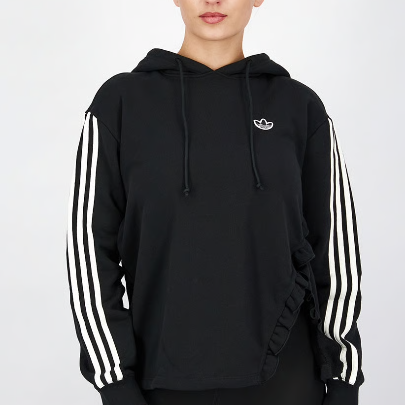 Adidas Bellista Ruffle Women's Hoodie Sweater [Small]