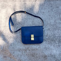 Céline Paris Classic Box Calfskin Shoulder Bag