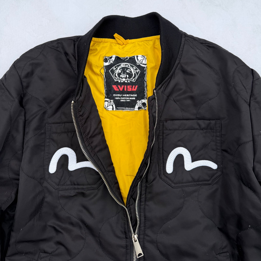 Evisu Men’s Bomber Jacket [Large]