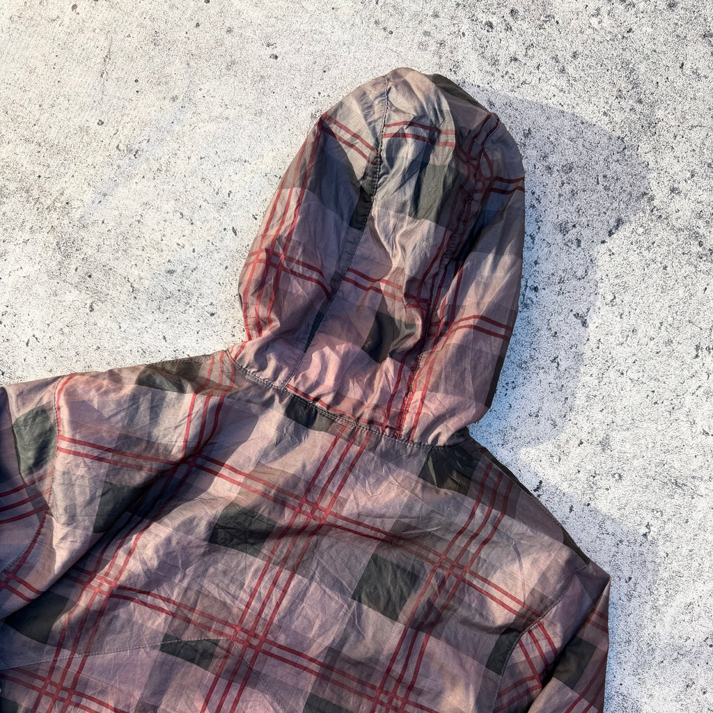 Nike 6.0 Plaid Vintage Windbreaker Jacket