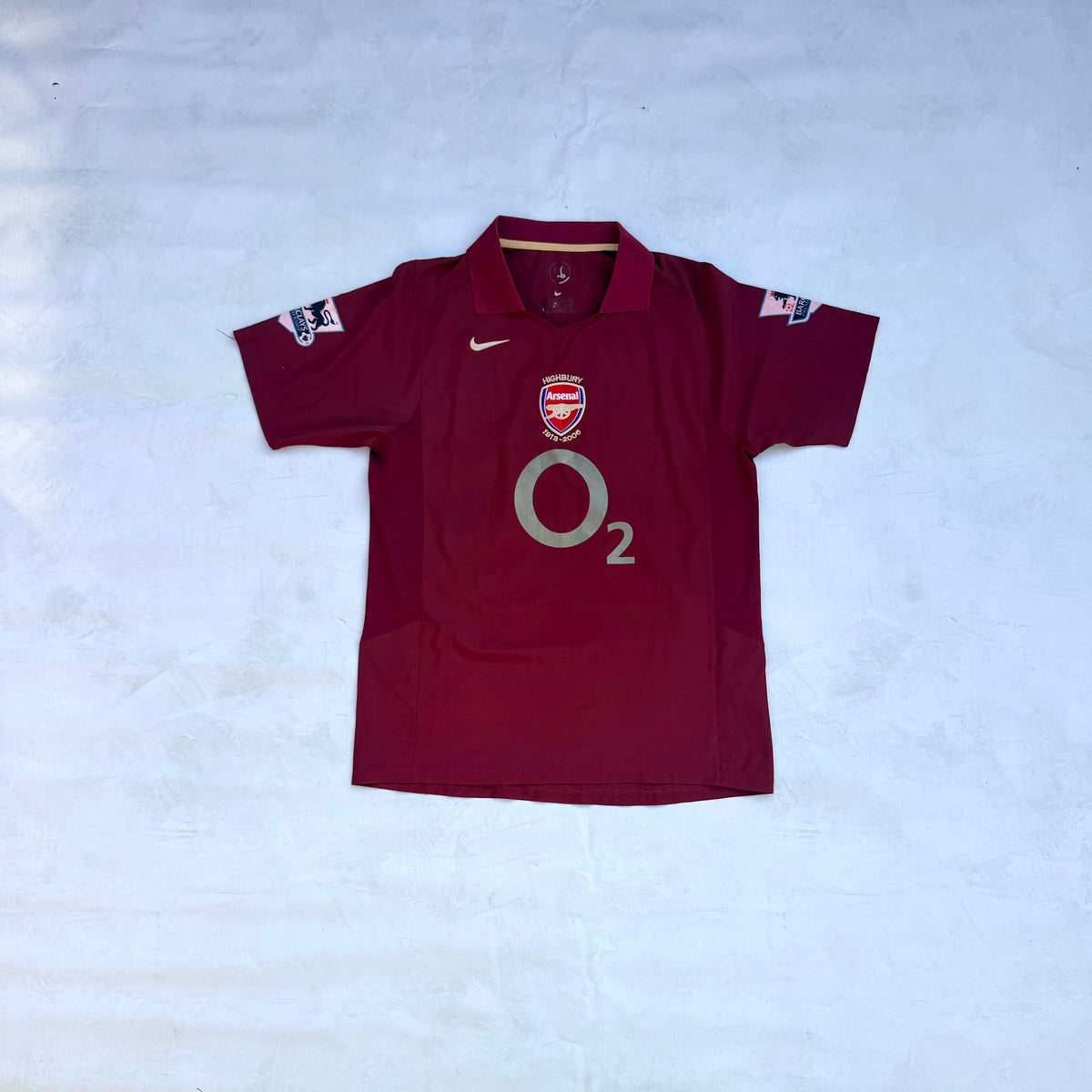 Vintage Nike Arsenal 2005-06 Highbury Home Jersey [Large]