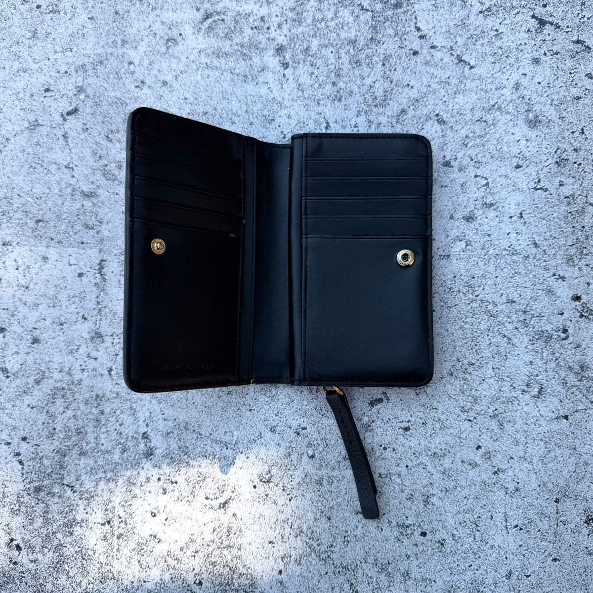 Marc Jacobs New York Black Leather Wallet