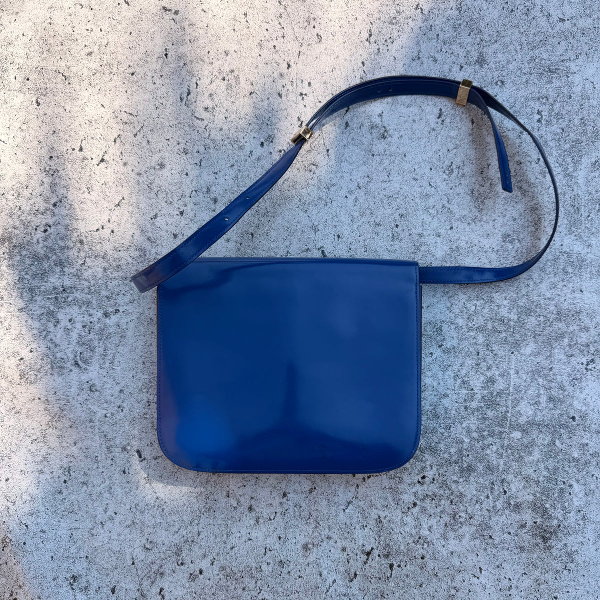 Céline Paris Classic Box Calfskin Shoulder Bag