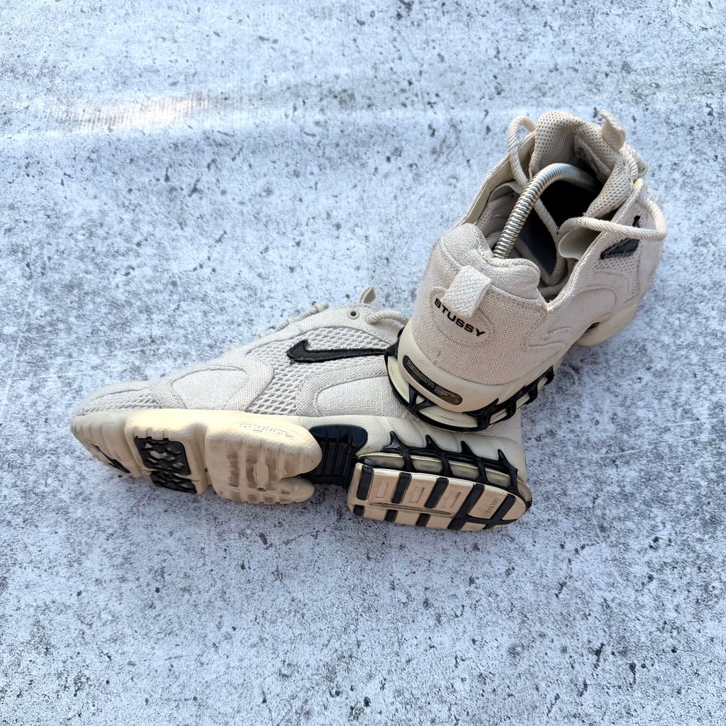 Nike Stüssy x Air Zoom Spiridon Caged 2 Fossil Sneakers [9UK]