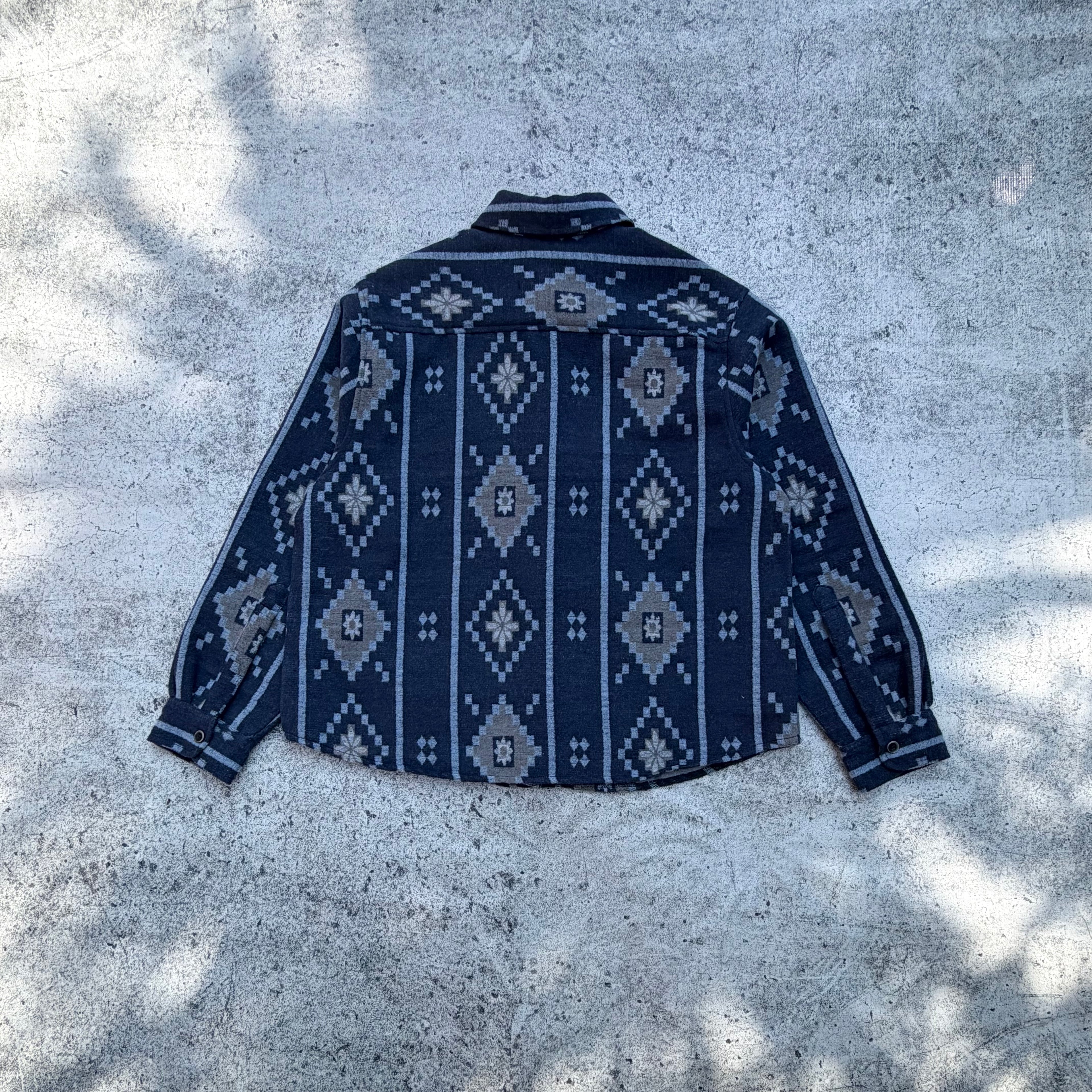 BDG Urban Outfitters Men’s Printed Knit Shirt [Medium]